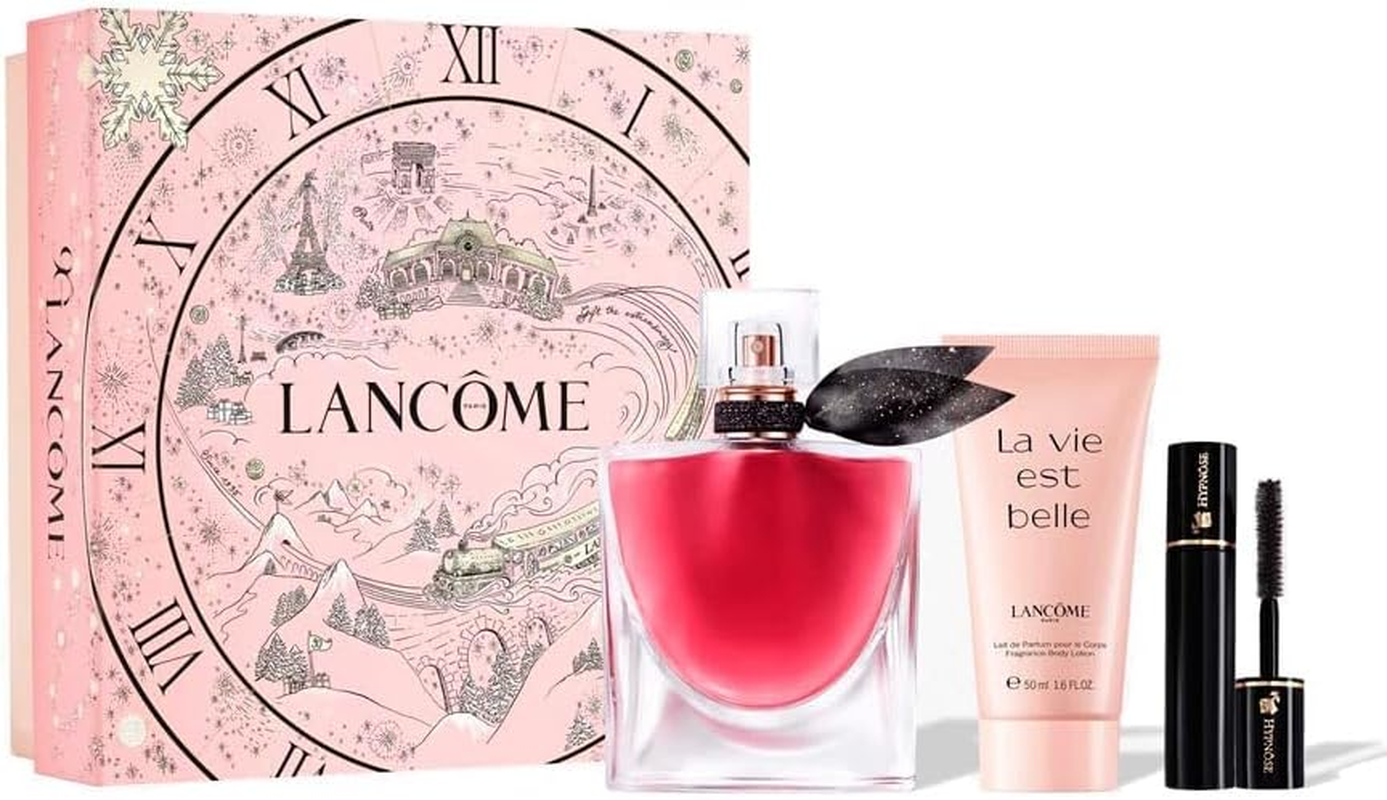 Lanc&ocirc;me La Vie Est Belle &Eacute;lixir Holiday Set - Valued at $291 - Gift Includes La Vie Est Belle &Eacute;lixir Eau De Parfum 50Ml, La Vie Est Belle Body Lotion 50Ml & Hypn&ocirc;se Mini Mascara