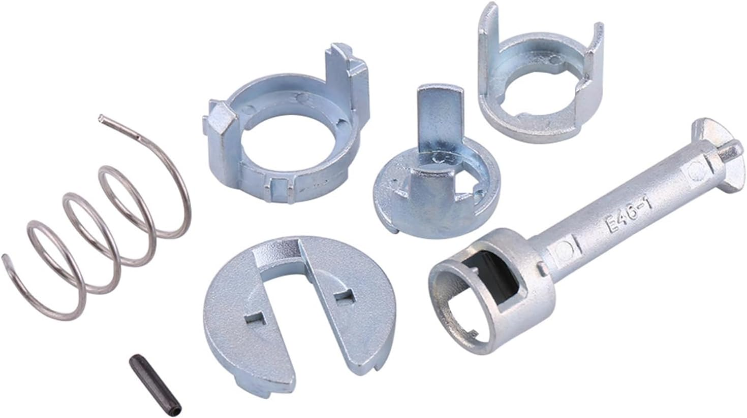 Akozon Front Left/Right Door Lock Cylinder Repair Kit - for E46 3 Series 1998-2005 image number 4