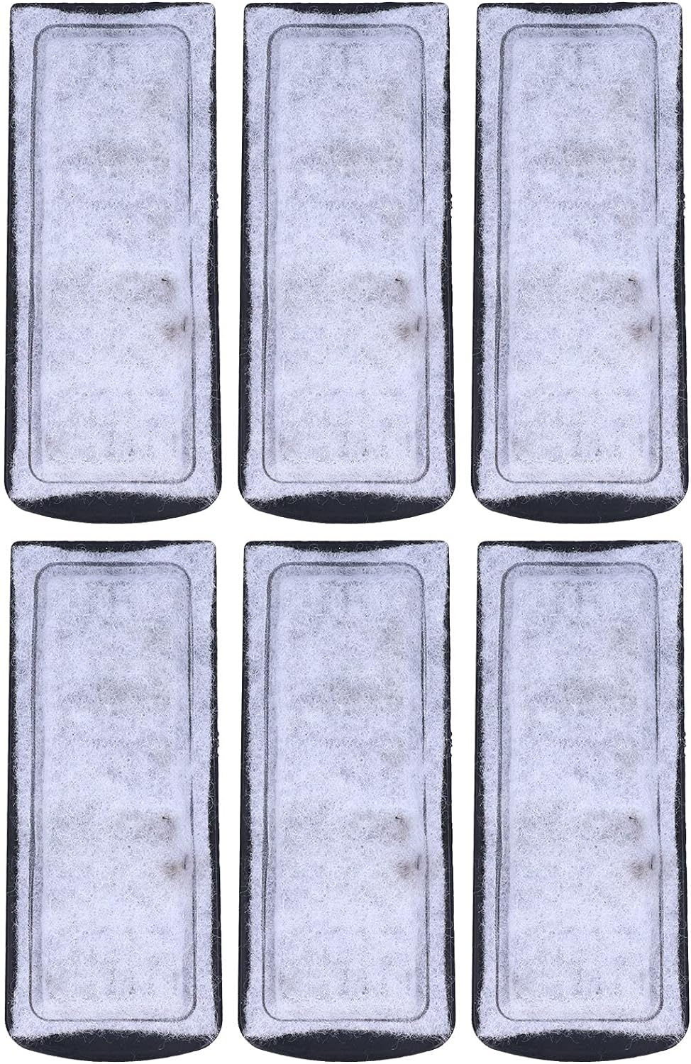 6Pcs Aquarium Filter Cotton Replacement Captures and Fish Surplus Heavy Metals and More Simply Rinse to Cleanup for Fish Tanks image number 6