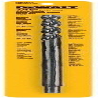 DEWALT DW1612 7/16-Inch by 12-Inch Black Oxide Twist Drill Bit image number 1