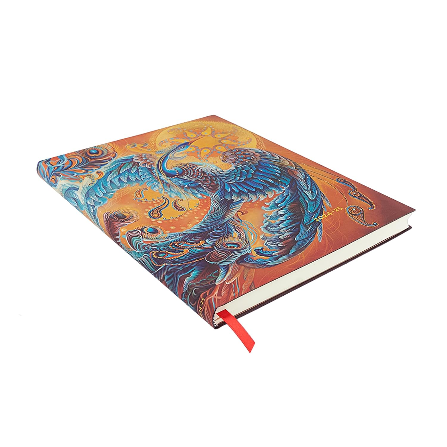 Skybird (Birds of Happiness) Ultra 18-Month Vertical Softcover Flexi Dayplanner 2025 (Elastic Band Closure)