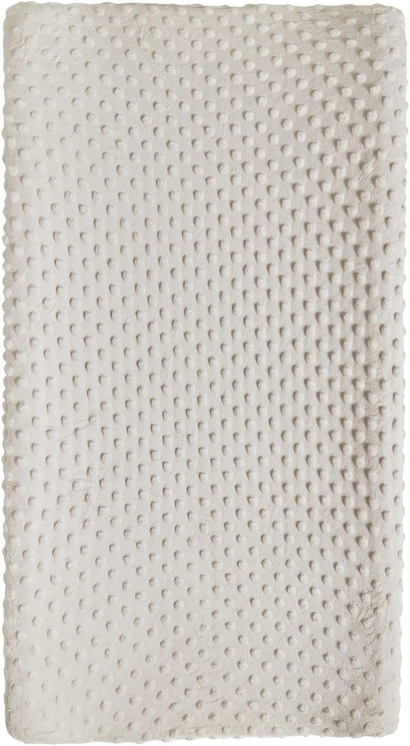Changing Pad Cover Super Soft Dots Skin-Friendly Breathable Wipeable Changing Table Sheets for Baby Boy and Baby Girl (Pristine) image number 4