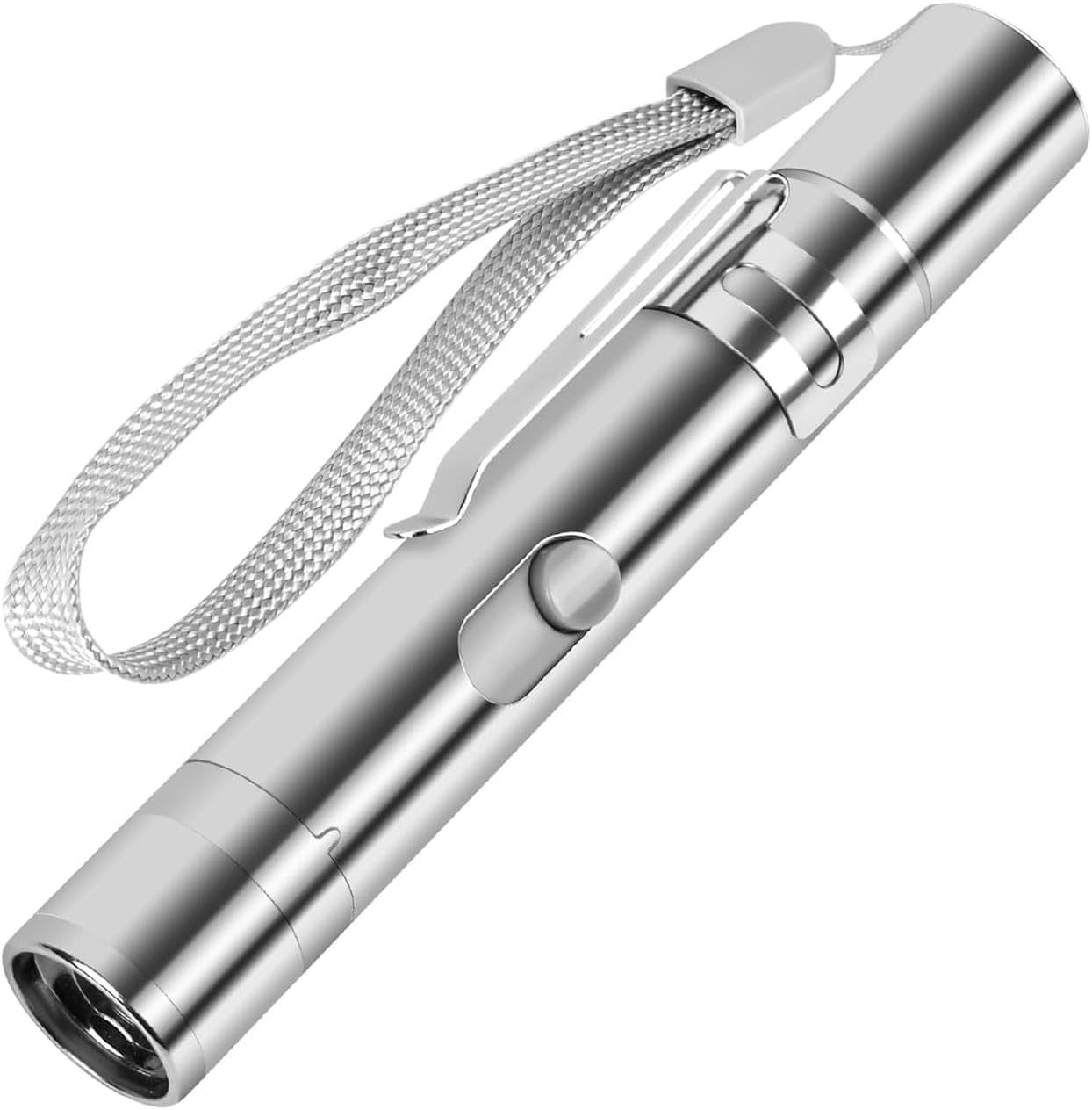 Cat Laser Pointer Toy, Dog Laser Pointer, Interactive Cat Toys for Indoor Cats Kittenes Dogs LED Flashlight 7 Adjustable Patterns Red Light Remotes Teaching Tool USB image number 4