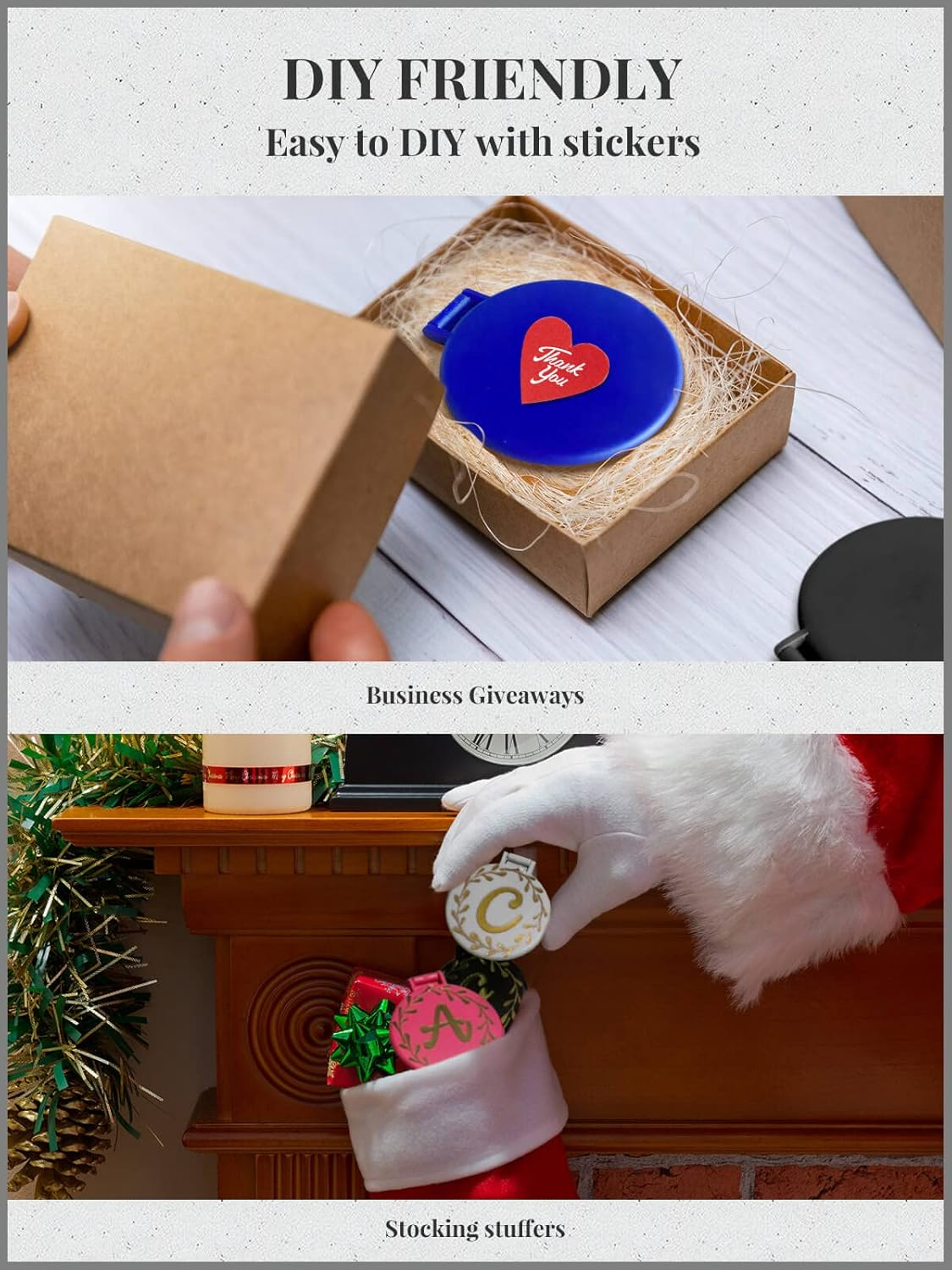 Compact Mirror Bulk, round Makeup Mirror for Purse, Set of 24 (4-Color)