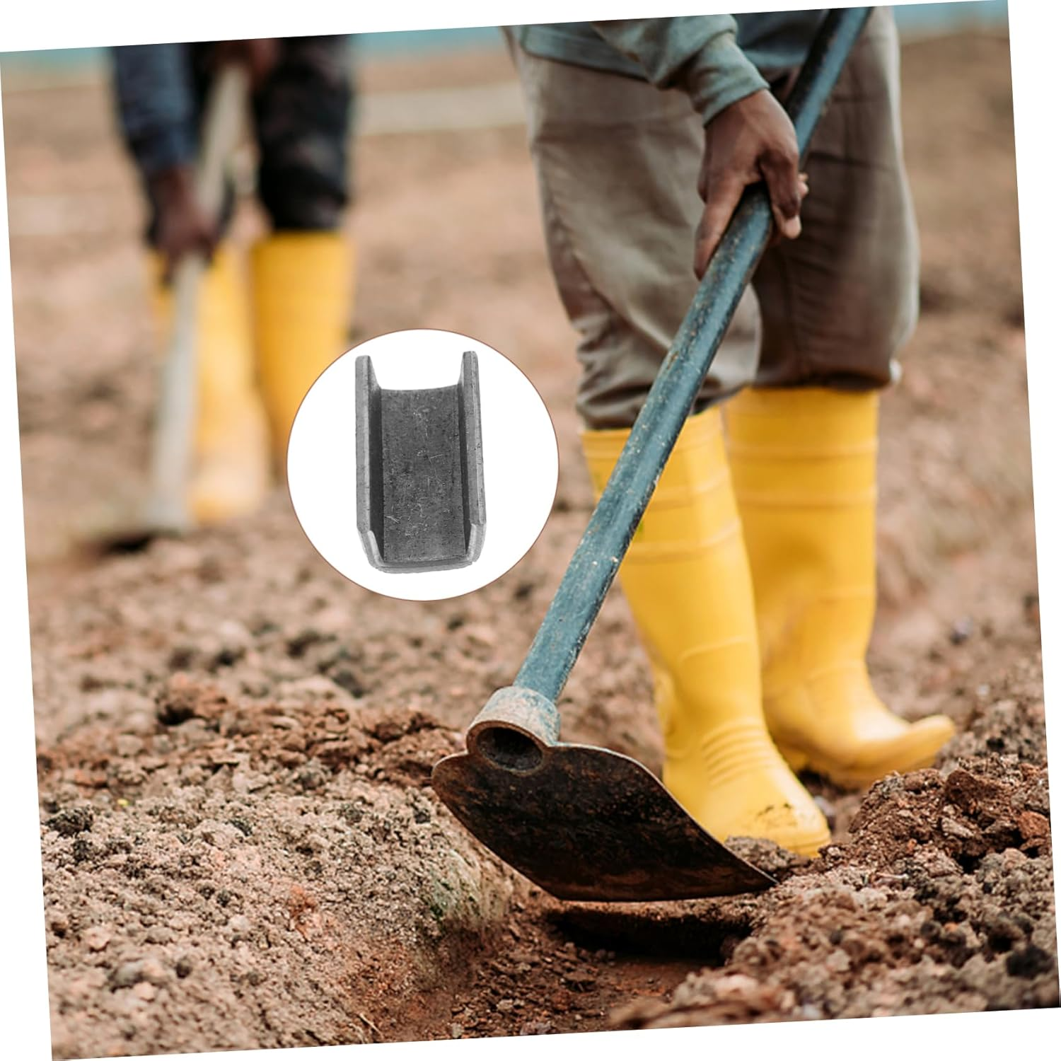 MOTHNUR 10Pcs Garden Hoe Clips Hoe Buckle Accessories Essential Tool for Gardening image number 3