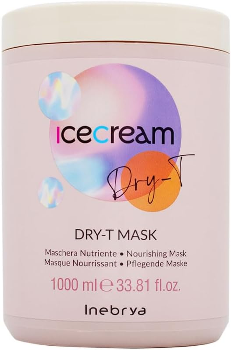 Inebrya Ice Cream Dry-T Nourishing Mask 1000Ml image number 1