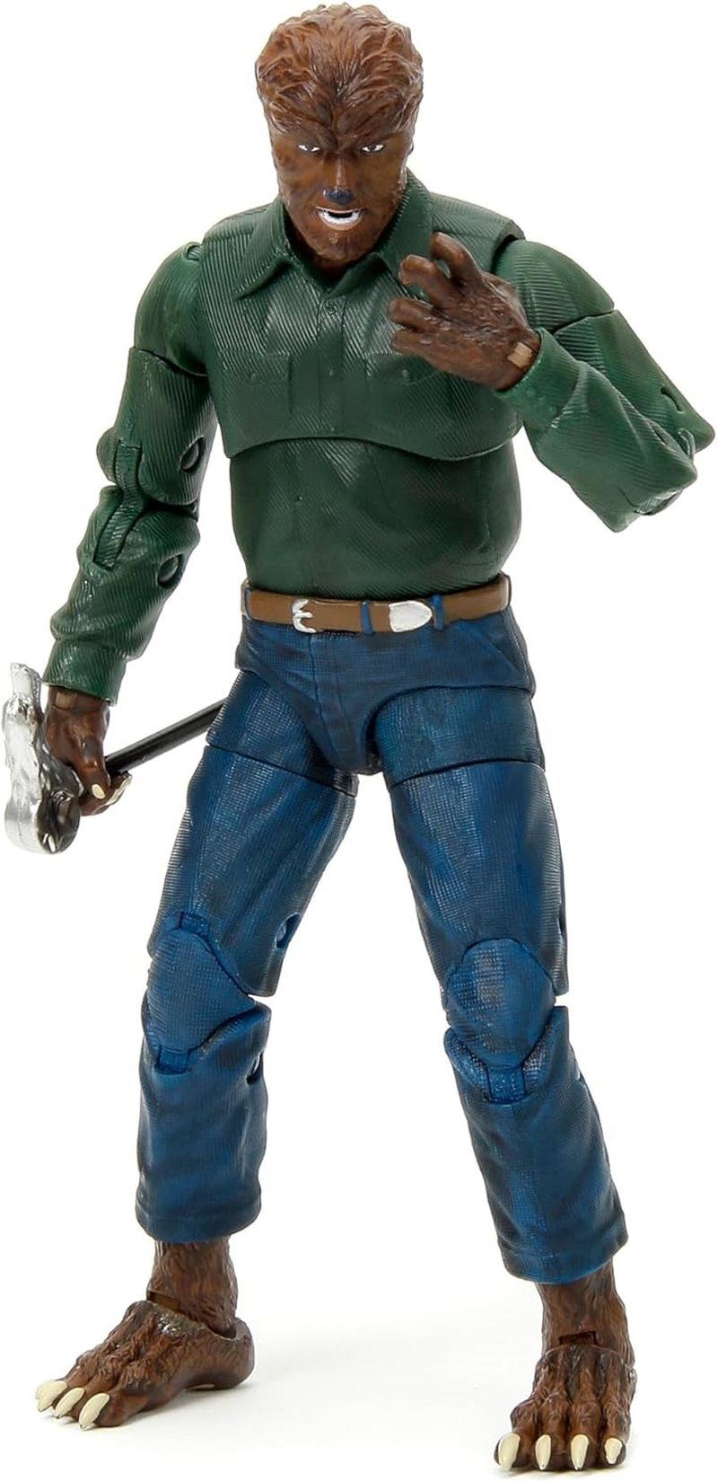 Jada Toys Universal Monsters - Wolfman Deluxe Action Figure, 6-Inch Height