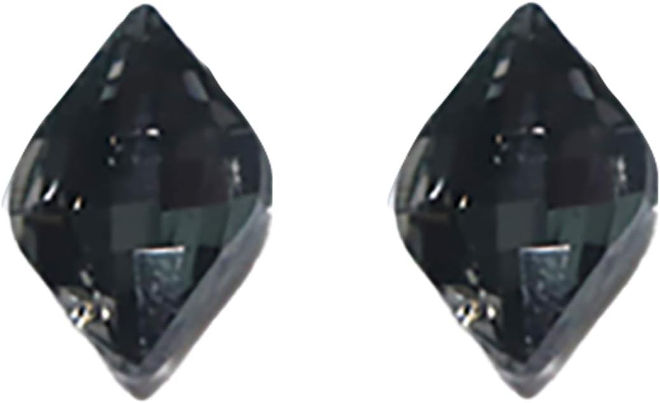 2 Grains Nail Art Rhinestones Nail Gemstone Rhinestone Decorative Nail DIY Sharp Bottom Crystal Diamond Black image number 3