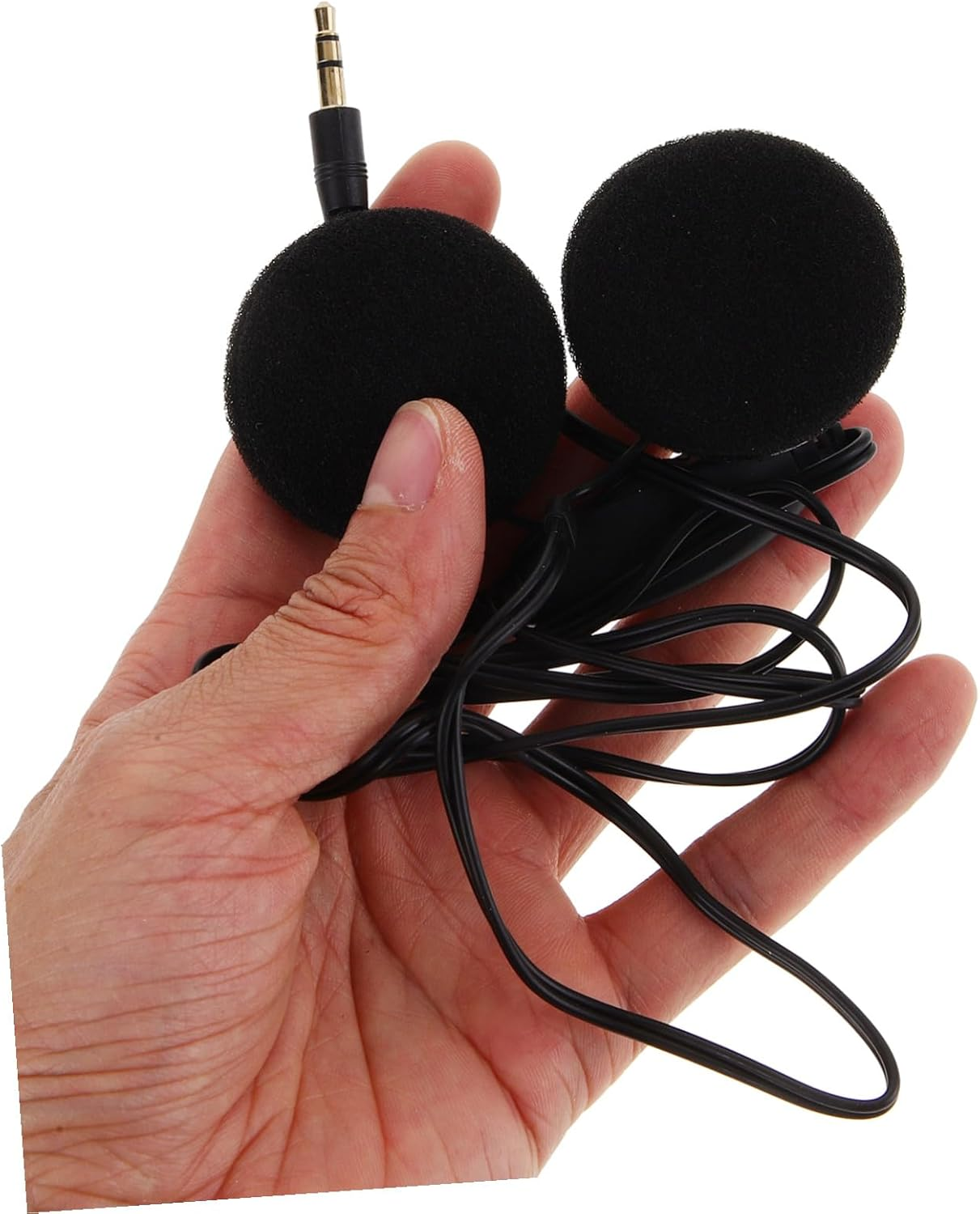 Gatuida Motorcycle Helmet Earphone Headphones with Mic 3.5Mm Wired Headset for Rider Gps Navigation Communication Compatible with Motorbike Helmets image number 5