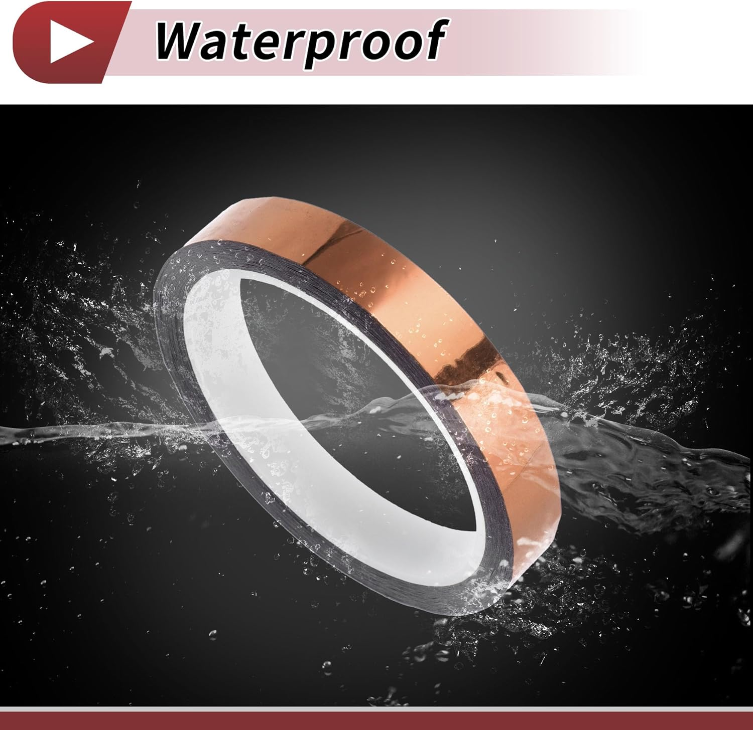 X AUTOHAUX Pinstripe Tape 164.04Ft X 0.59" Car Stripes Pinstripe Decals for Car, Motorcycle and Boat, Racing Stripes DIY Stickers Mirror Champagne 1 Pc image number 6