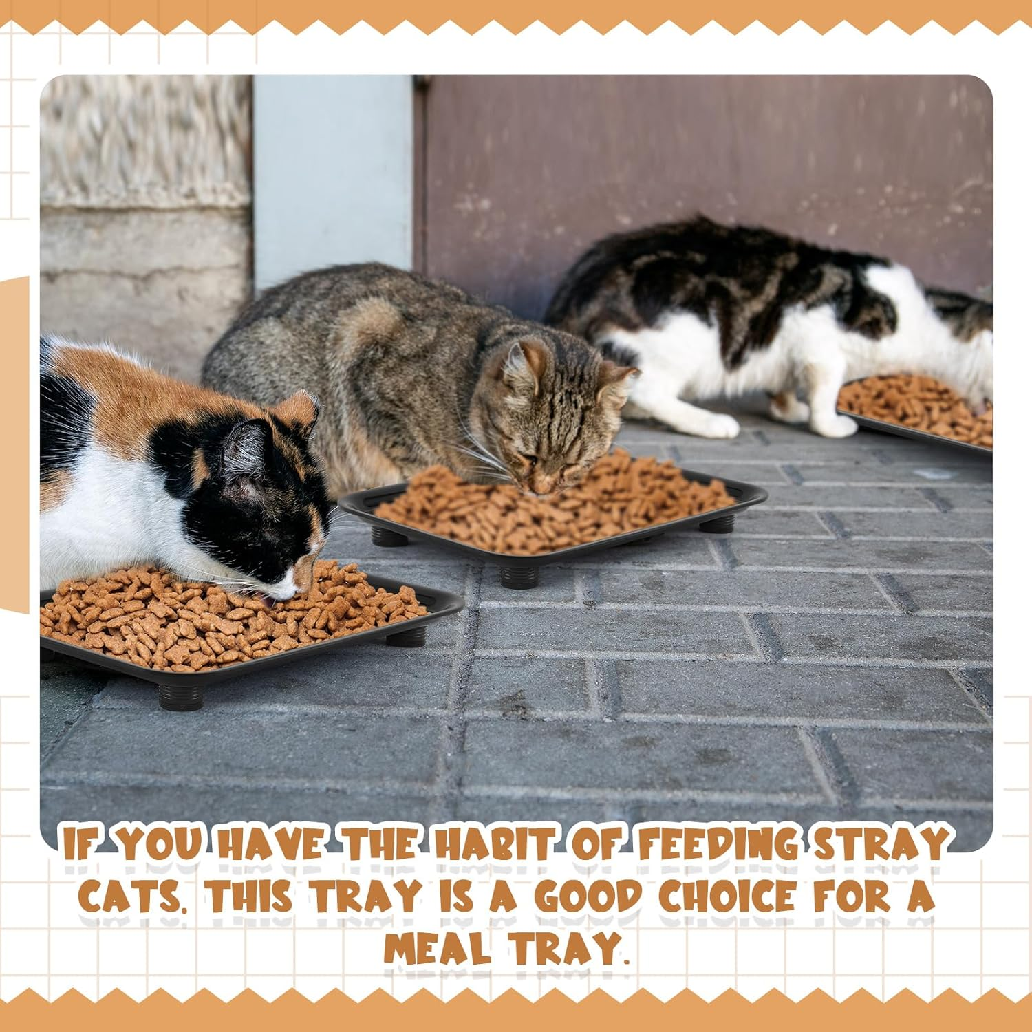 Marsui Ant Proof Cat Dog Bowl Tray - Waterless, Height Adjustable Legs for Pet Neck Comfort No Pest Pet Food Feeding Station, Kitchen Sweets & Trash Ant Barrier(23Mm-37Mm) image number 5