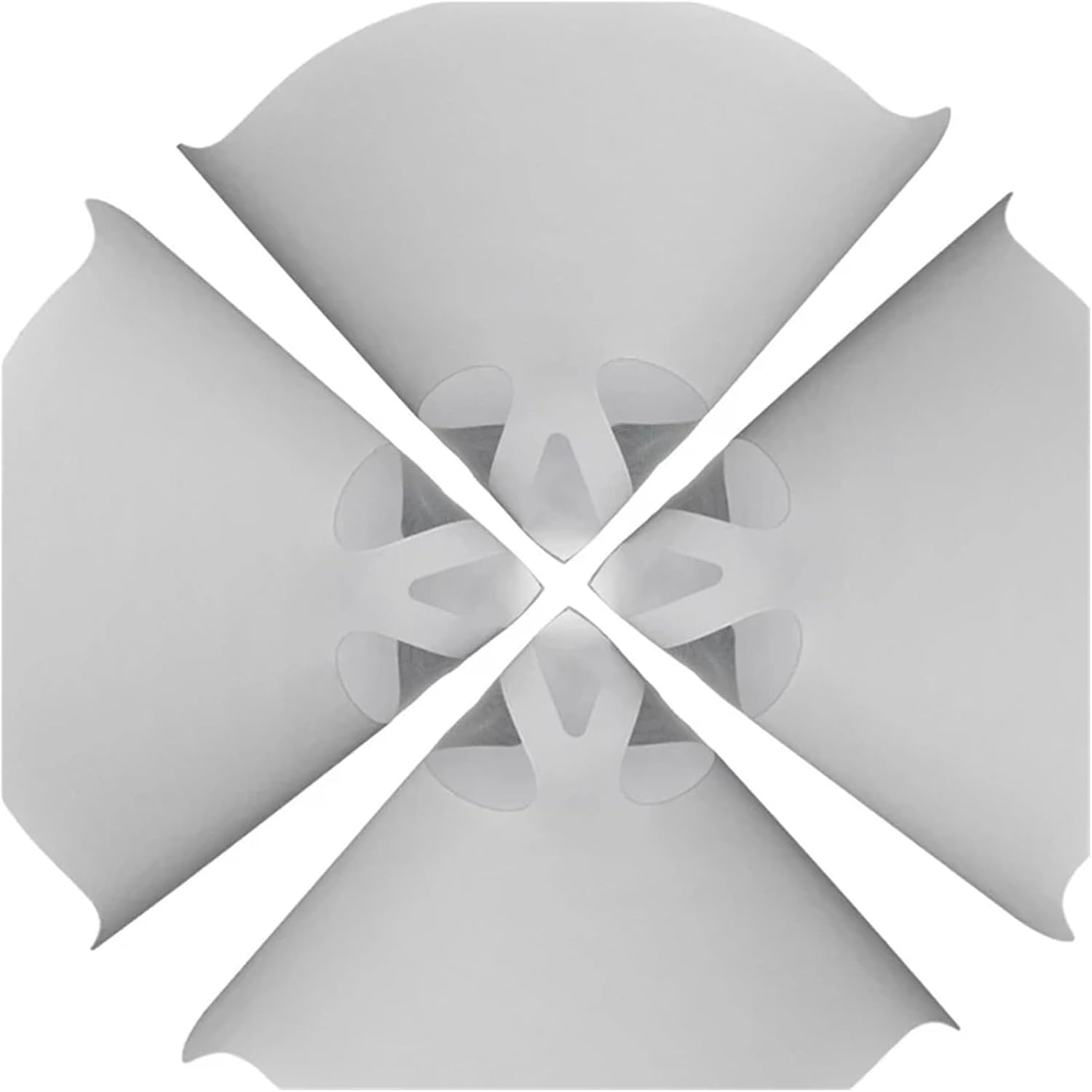 100PCS 3D Resin Printer Paper Filter Photocuring Consumables Thicker White Paper Funnel Compatible with ANYCUBIC Photon ELEGOO Mars 2 Pro 3