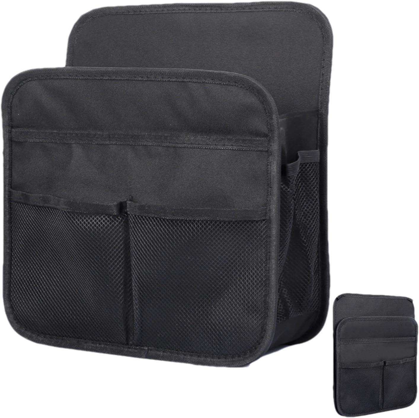 Car Purse Holder between Seats, Multi-Compartment Oxford Cloth Car Organizer - Large Capacity Multifunctional In-Between Seat Car Organizer for SUV, Truck image number 2