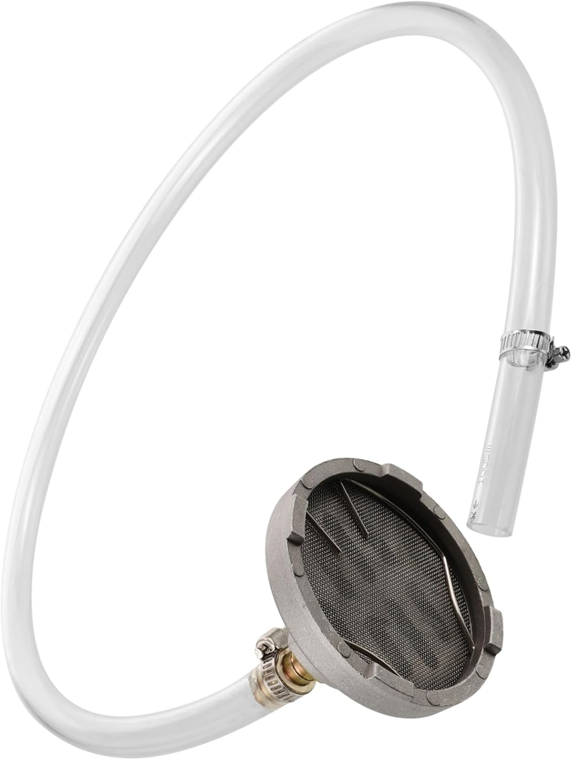 Diaphragm Pump Filter Hose for Industrial Debris Removal One-Way Suction Hose with Stainless Steel and Aluminum Alloy Easy to Install Efficient Filtration Tool