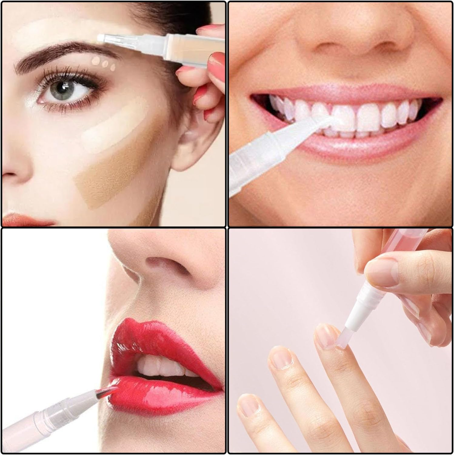 Touch up Paint Pen Kit - 5 Pens + 5 Syringes, Refillable Wall Repair Kit for Window, Furniture, Wood Floor, Cabinet image number 6