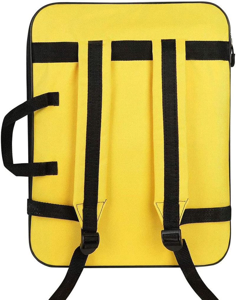 Waterproof Art Carry Case - A3 Art Portfolio for Kids & Students, Portable Drawing Board Bag, Artist Folder Tote, Sketchbook Storage with Shoulder Strap, Pink image number 3