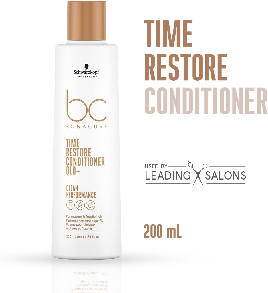 BC Bonacure Q10+ Time Restore Conditioner, 6.7-Ounce
