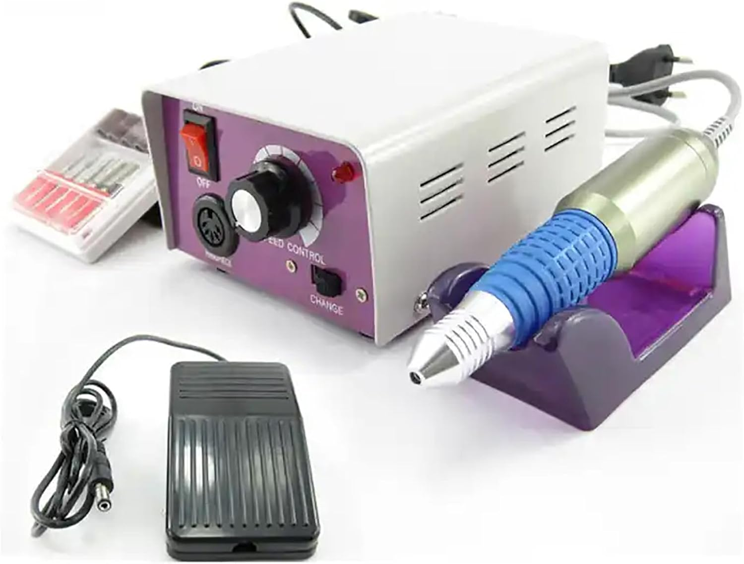 Hair Follicle Extractor, Hair Transplant Treatment Growth System with 0.8/0.9/1Mm Hair Transplant Size, 0-20000Rpm Stepless Speed Regulation, Safe without Scars, for Ease Helps Hair Loss image number 1