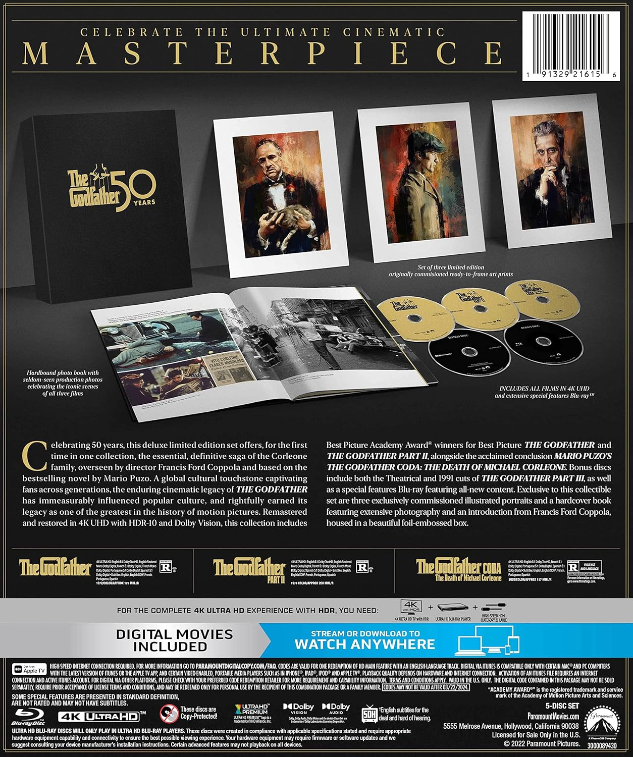 The Godfather Trilogy (50Th Anniversary Special Collector'S Edition)