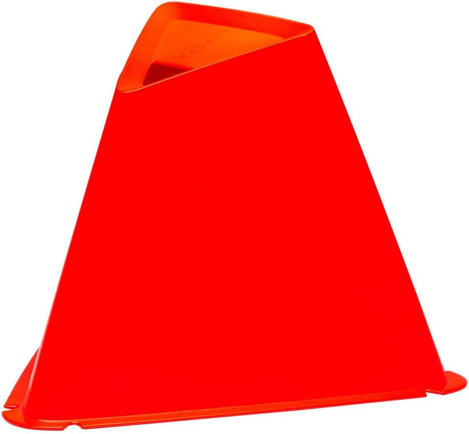 Decathlon Kipsta Essential Cones - 15Cm - 6-Pack Unique Size Fluo Blood Orange image number 2