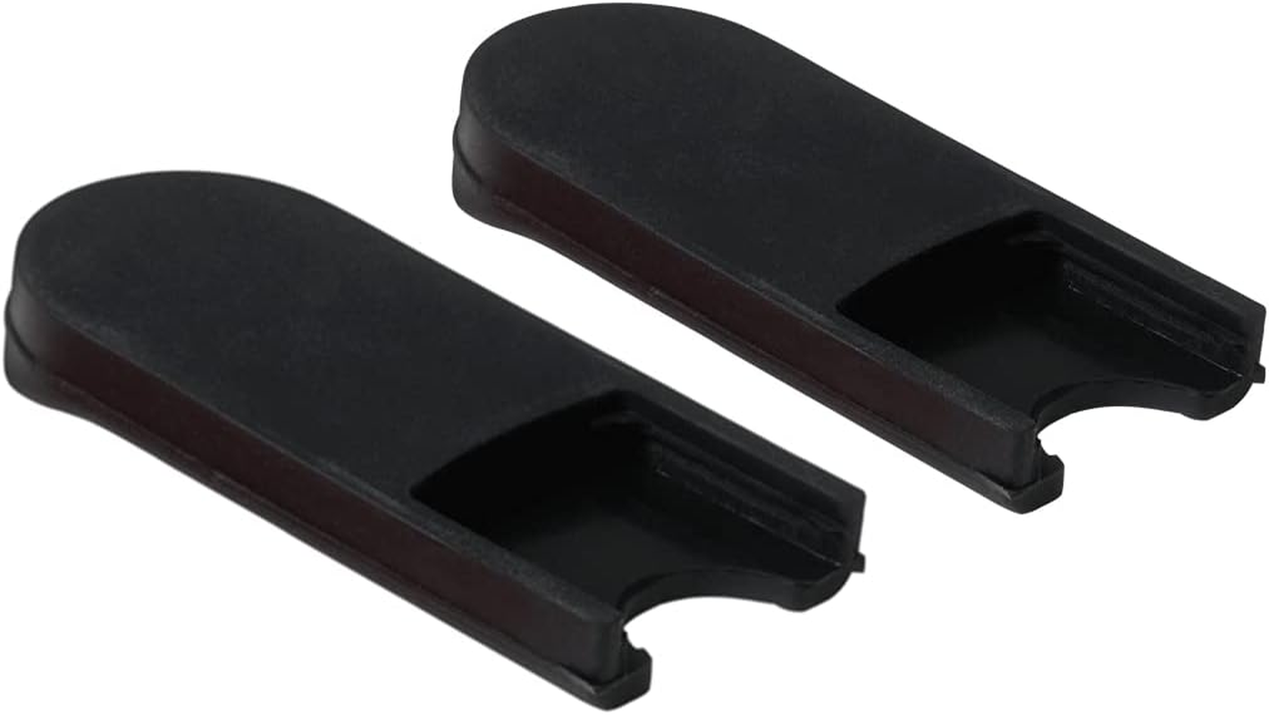 Origlam 2Pcs Saxophone Thumb Rest, Comfortable Rubber Finger Rest Cushion Pads Clarinet Thumb Rest Cushion for Sax Thumb (Black) image number 2