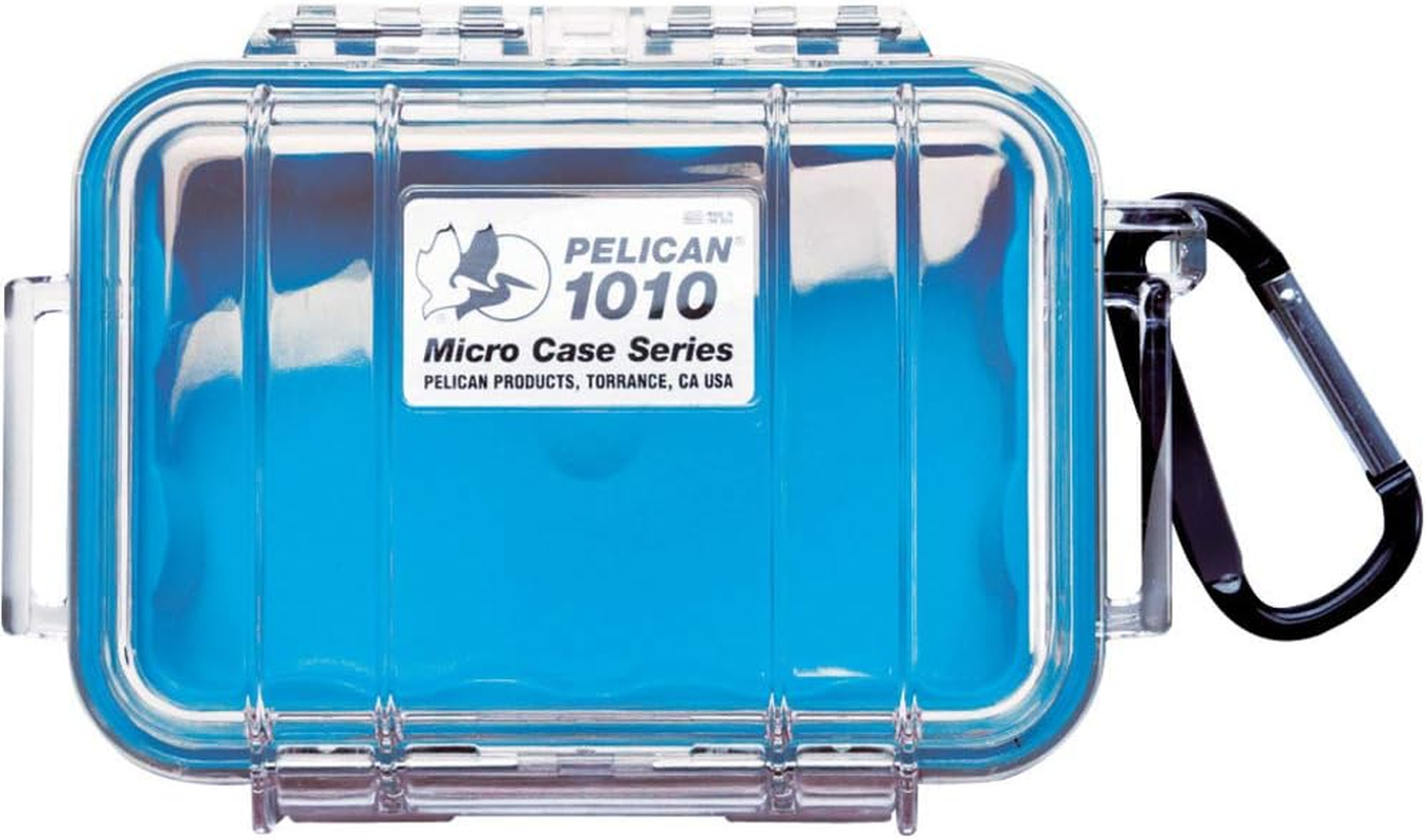 Pelican 1010 Micro Case (Blue/Clear)