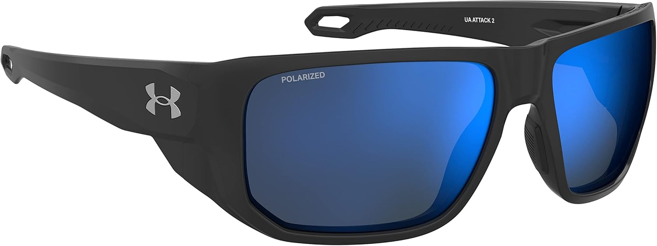 Under Armour Men'S UA ATTACK 2 Sunglasses, Black, 63 Mm image number 5