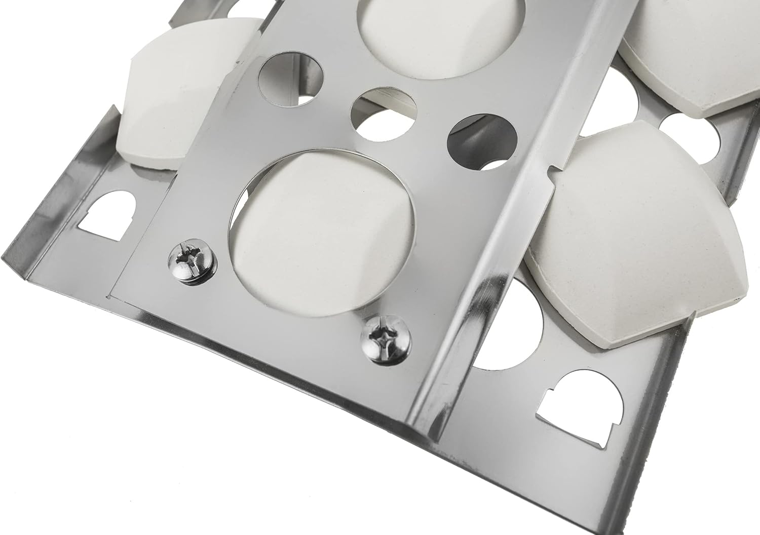 Zljoint (4 Pack) Stainless Steel Heat Plate, Heat Shield, Heat Tent, Burner Cover, Vaporizor Bar, and Flavorizer Bar Replacement for Select Turbo Gas Grill Models (16 1/2 image number 1