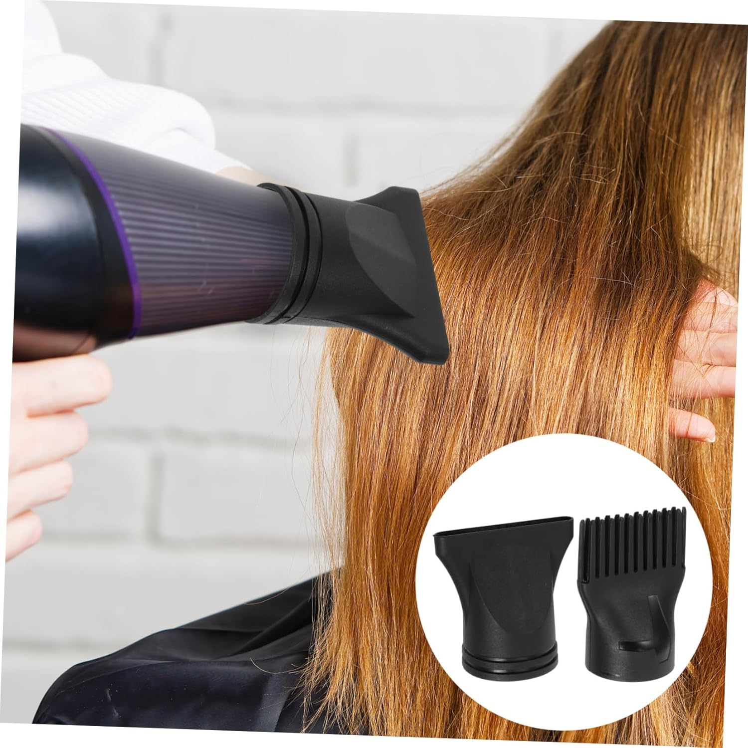 Holibanna Hair Dryer Diffuser Attachment Universal Blow Dryer Nozzle Comb for Styling and Drying Hair Care Accessory