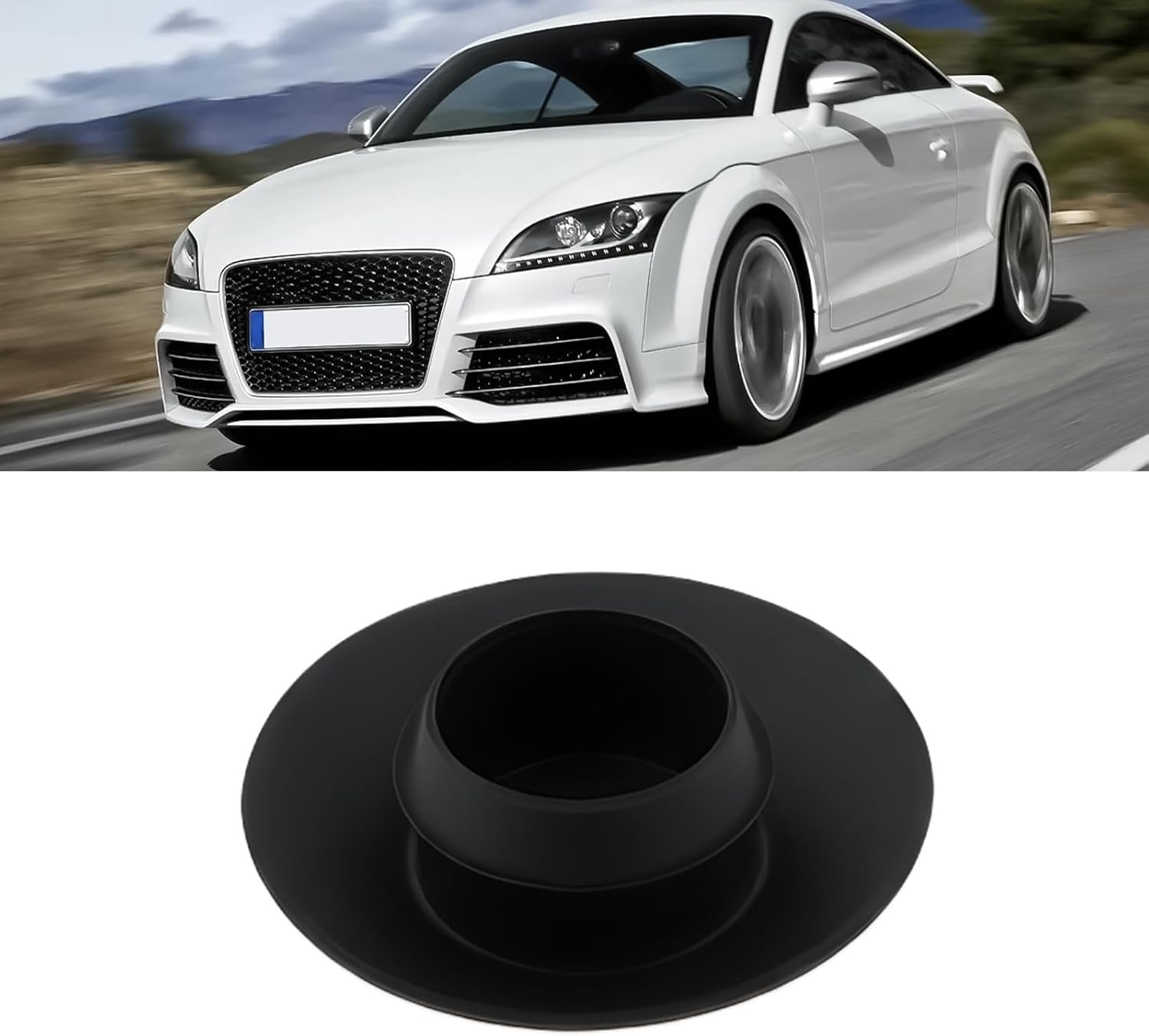 SG Store 50X Black Rubber Car Body Plugs 19X9.5X6.5Mm Suitable for Car Flat Surface Covering