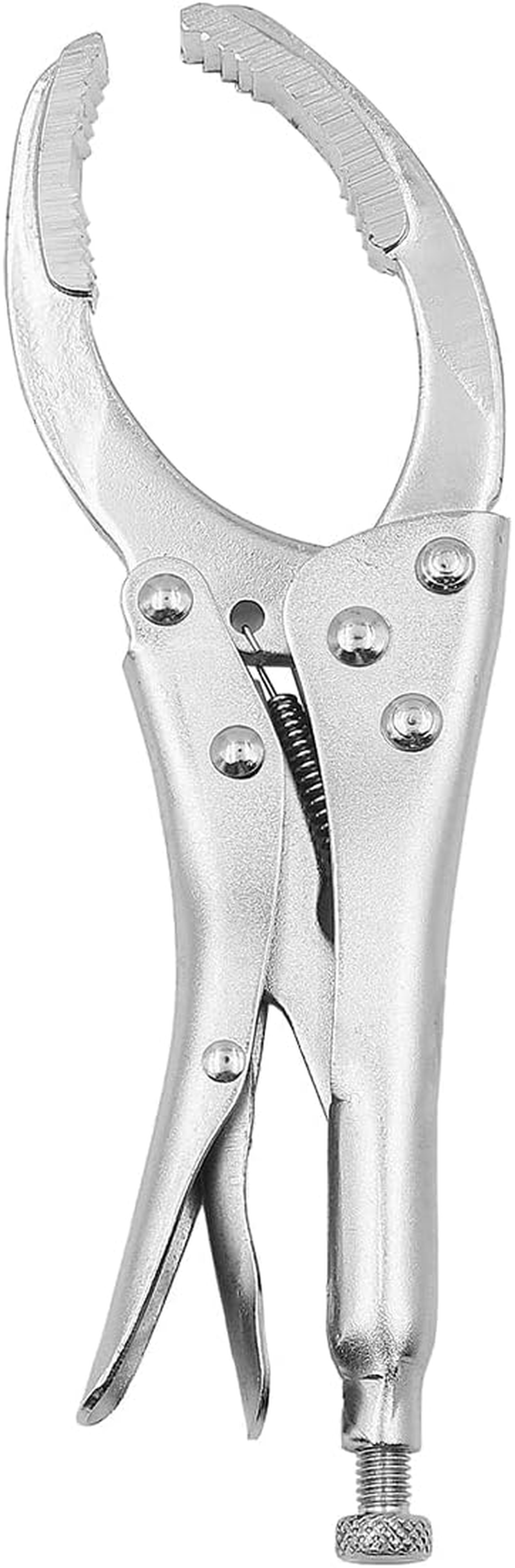 ZONADA Oil Filter Locking Pliers 10 Inch PVC Pipe Wrench Hand Removal Repair Maintenance Tool - Versatile and Durable Grip Pliers for Automotive, Plumbing image number 4