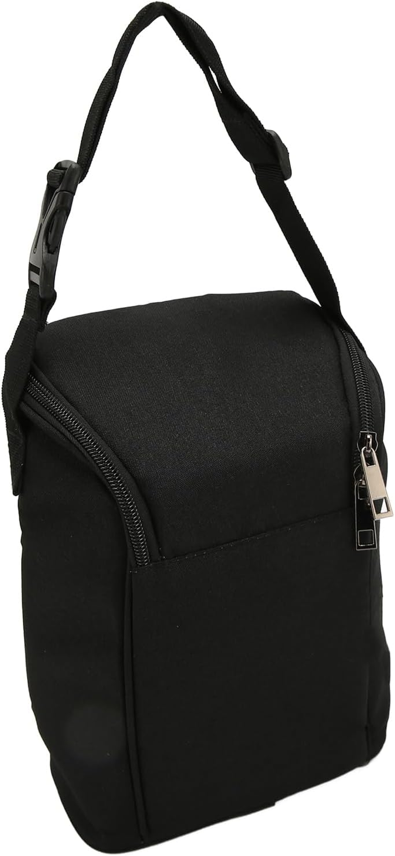 Baby Bottle Bag, Leakage Proof Keep Cooler Waterproof Black Baby Milk Bottle Bag Detachable Hook for Home image number 1