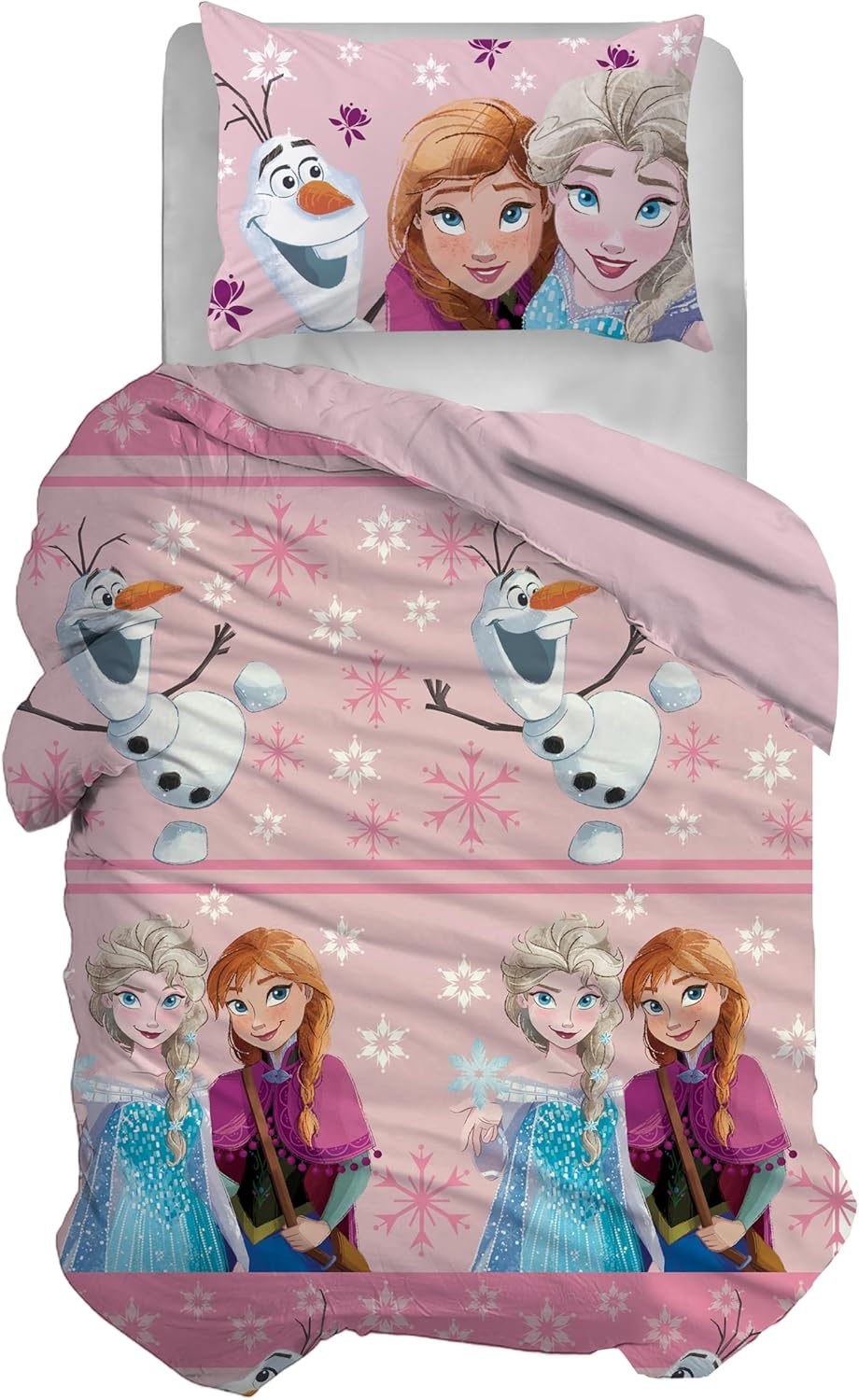 Disney Single Duvet Cover + Pillowcase Duvet Cover with Pillowcase Duvet Cover 155 X 200 Cm 100% Cotton Princess (No Fitted Sheet)
