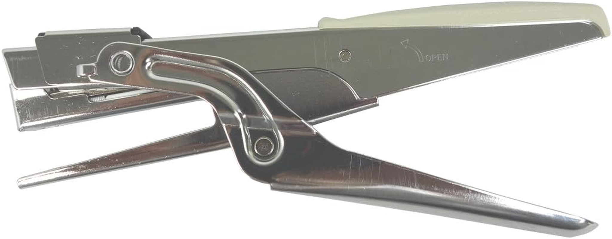 Max HP-10 Stapler, Pliers Type, Silver, No. 10 Needle