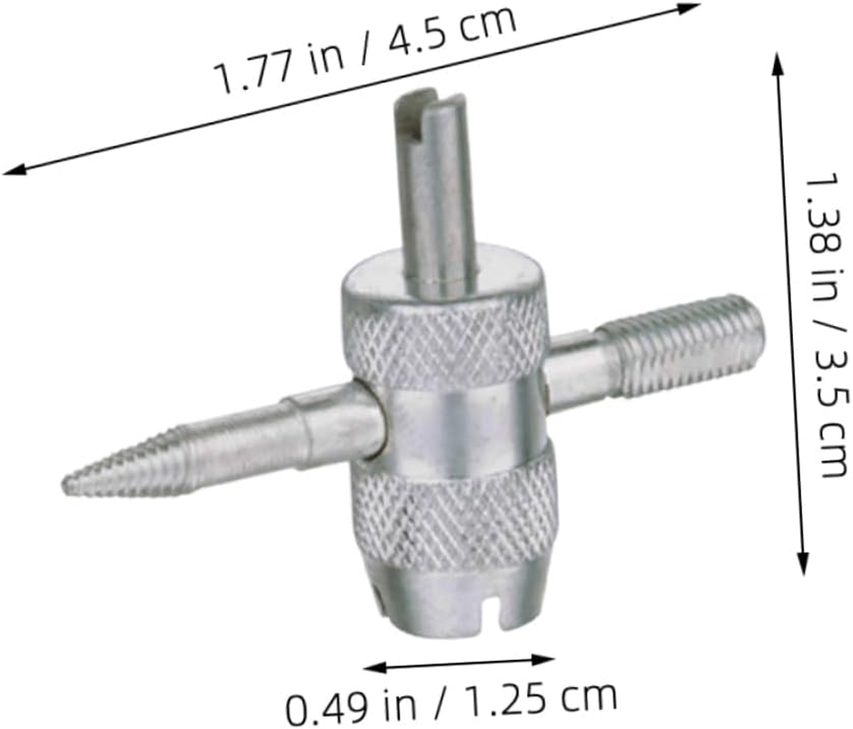 WESIEVYA 2Sets Valve Stem Removal Tool of Multifunctional Valve Core Installer for Car Bike Automotive Maintenance image number 5