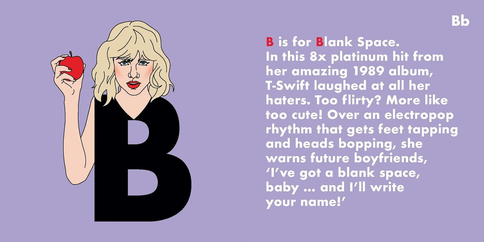 Taylor Swift Legends Alphabet Book image number 3