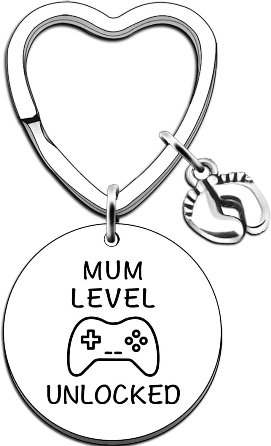 JMIMO New Expecting Mum First Time Mothers Day Gifts, Mummy to Be Gifts, Soon to Be New Mum Announce Pregnancy Gifts, Silver, One Size