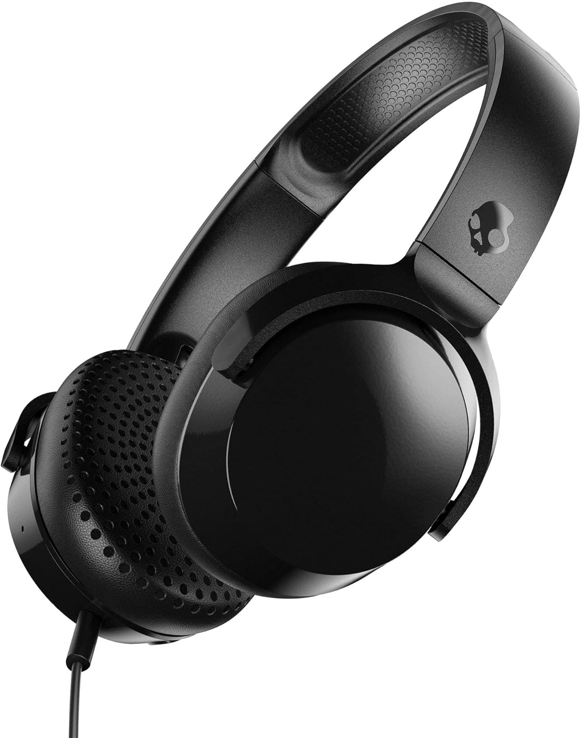 Skullcandy Riff On-Ear Wired Headphones, Black