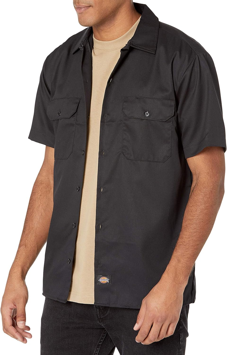 Dickies Men'S Short-Sleeve Flex Twill Work Shirt