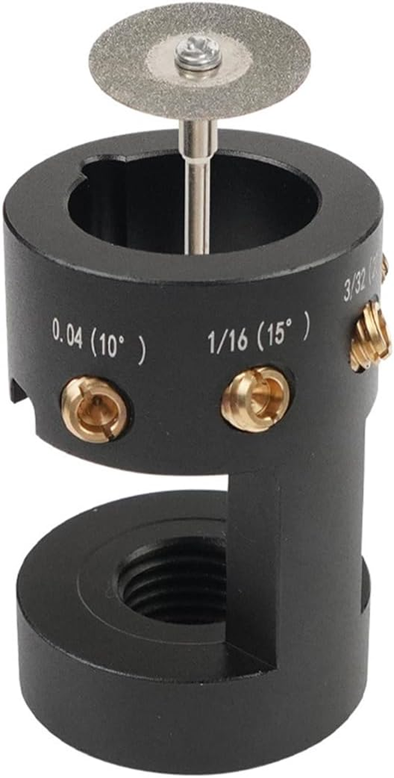 Gorise Tungsten Electrode Grinder TIG Welding Tool Set,Tig Welding Electrode Grinder with Adjustable Angle, Diamond Grinding Wheel and Rotary Connector. image number 6