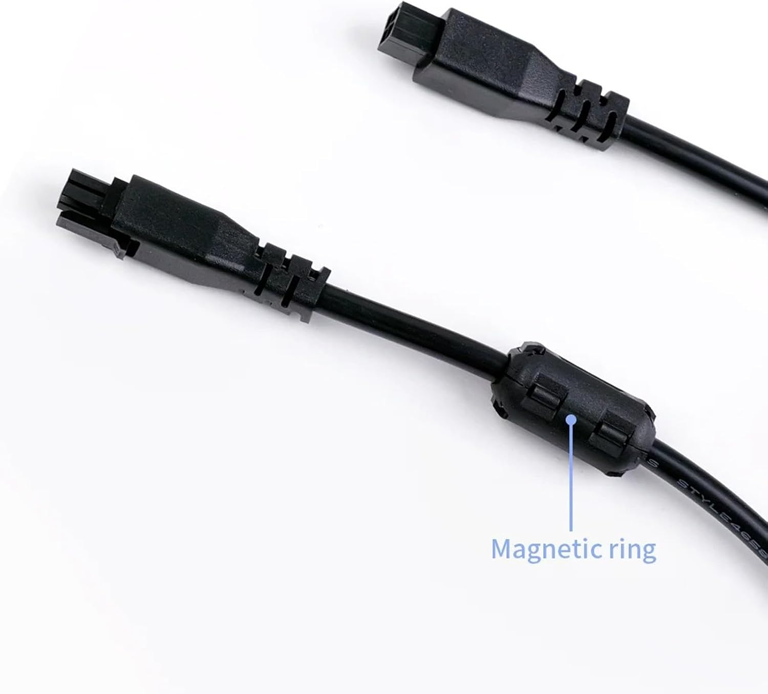 1M 4Pin Extension Cable for Bambu Lab AMS Lite, 22AWG Copper Coring, 5Mm Thick PVC Cable, for Bambulab A1, A1 Mini 3D Printer, Connect Your A1Mini Series to AMS Lite Effortlessly (With Magnetic Ring) image number 3