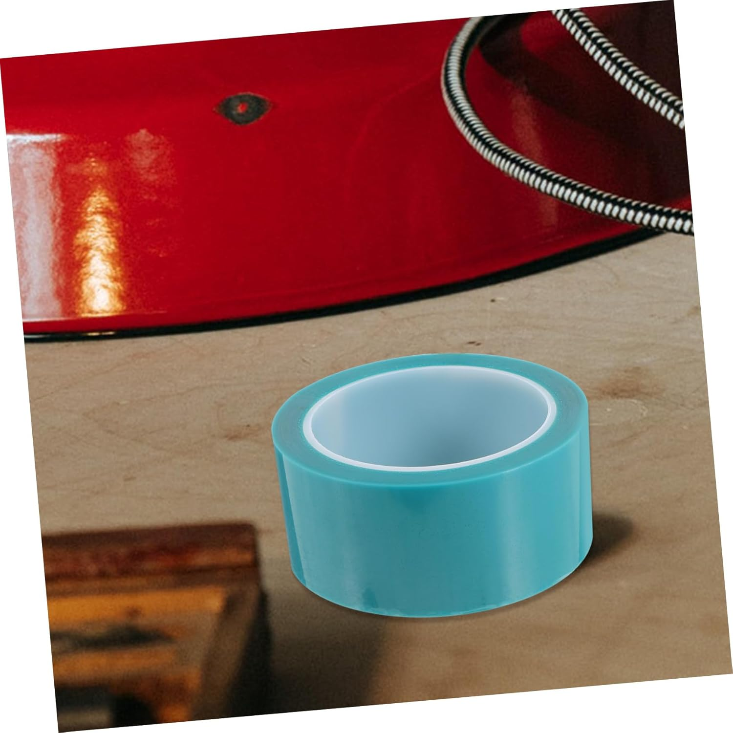 KICHOUSE Automotive Paint Masking Tapes 5 Rolls 50M Long Strong Adhesion Residue-Free for DIY Random Color image number 1