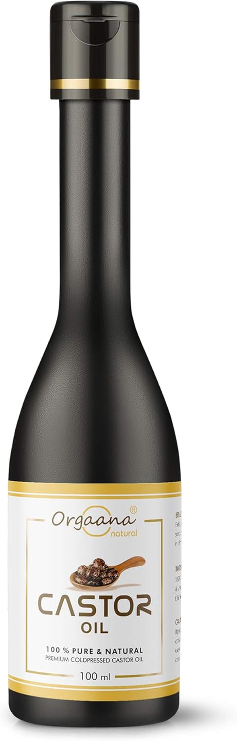 Premium Cold-Pressed 100% Pure Castor Oil for Hair Oil (100 Ml) image number 1