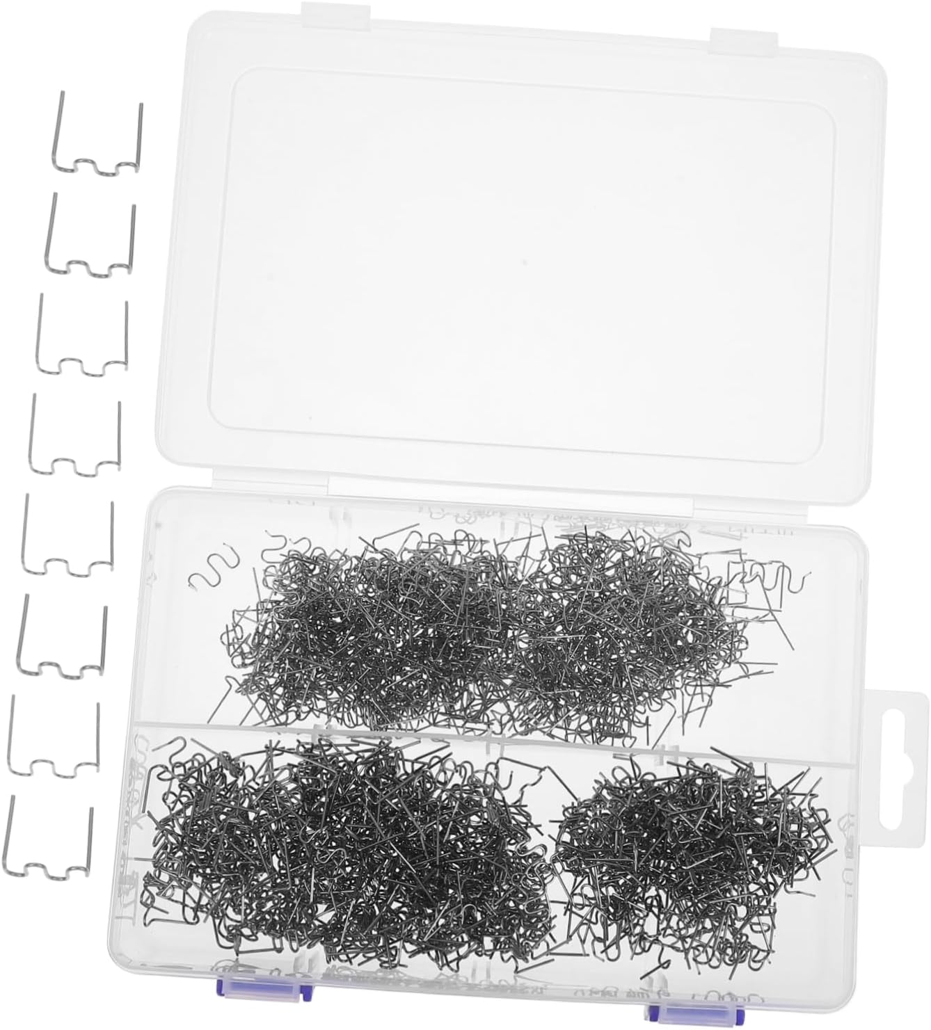 ULTECHNOVO 1000Pcs Hot Staples Welding Rods Plastic Repair Welder Kit for Car Bumpers Dashboards Automotive Upholstering Fix Tool