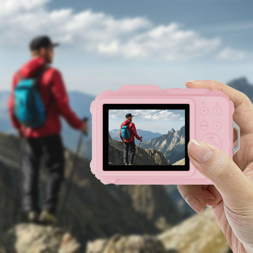 Tedubax Silicone Case for Pixpro Wpz2 Digital Camera with 2PCS Screen Protector and Lanyard - Pink - Pink image number 2