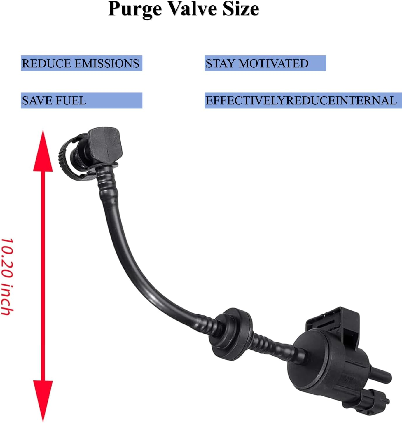 Vapor Canister Purge Valve 55573017 EVAP Purge Valve Solenoid P0496 for 2012-2021 Buick Encore Chevy Cruze Sonic Trax 1.4L L4 Vapor Canister Purge Solenoid Valve 911-409 PV704 Vent Purge Control Valve image number 3