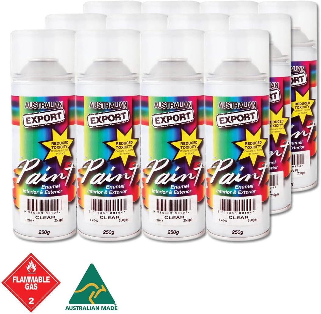 Australian Export Paint Spray 250 G, Clear image number 2