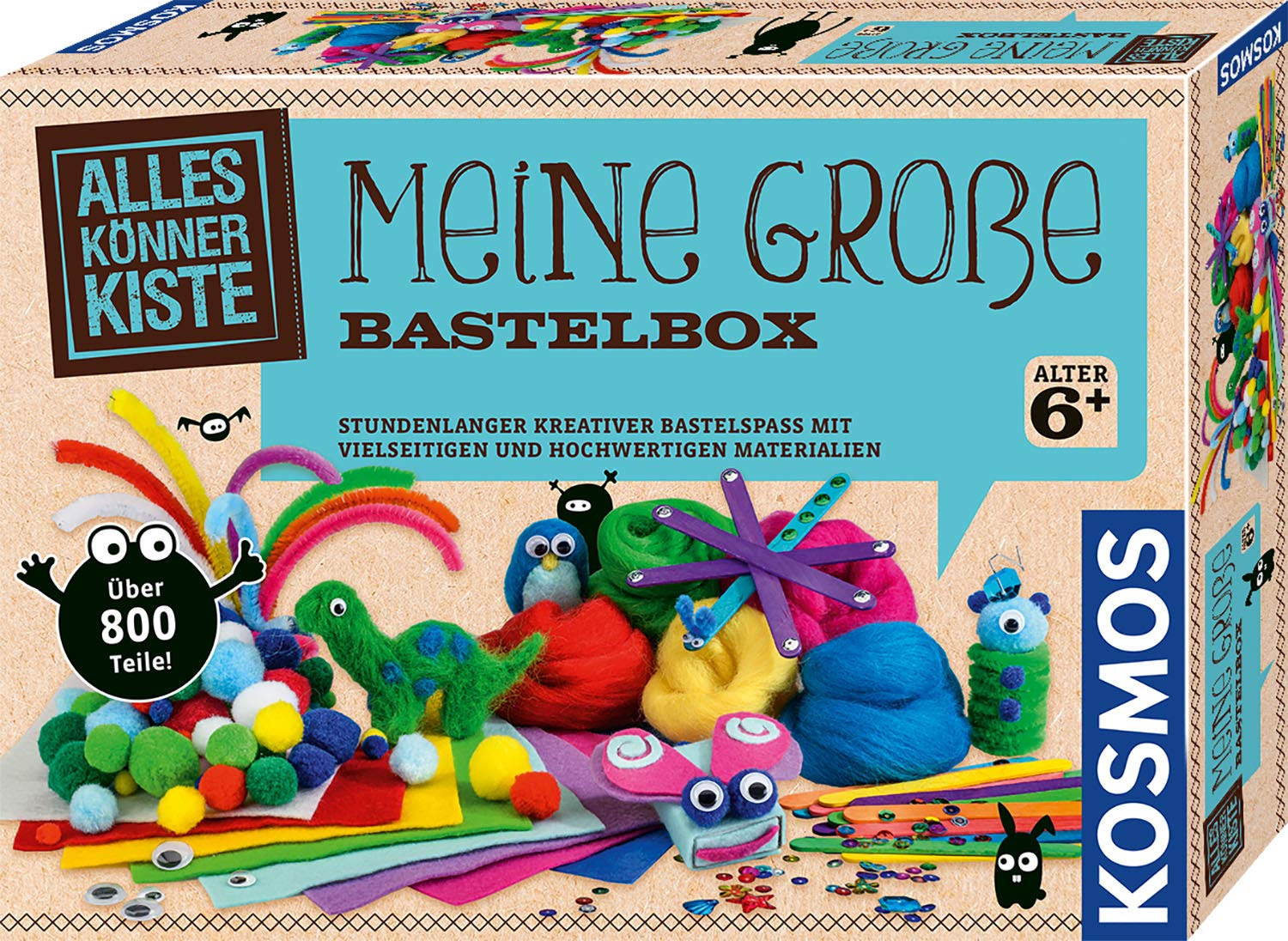 Kosmos 604431 Allesk&ouml;nnerkiste My Large Craft Box, Craft Set, Craft Sets for Children, Craft Material, Craft Accessories, Craft Supplies, Crafts for Children from 6 Years image number 3