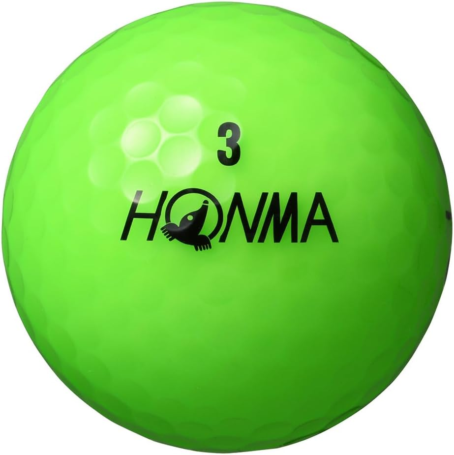Honma 2024 D1 Ball 1 Dozen (12 Balls) Golf Certified Ball - Green image number 5