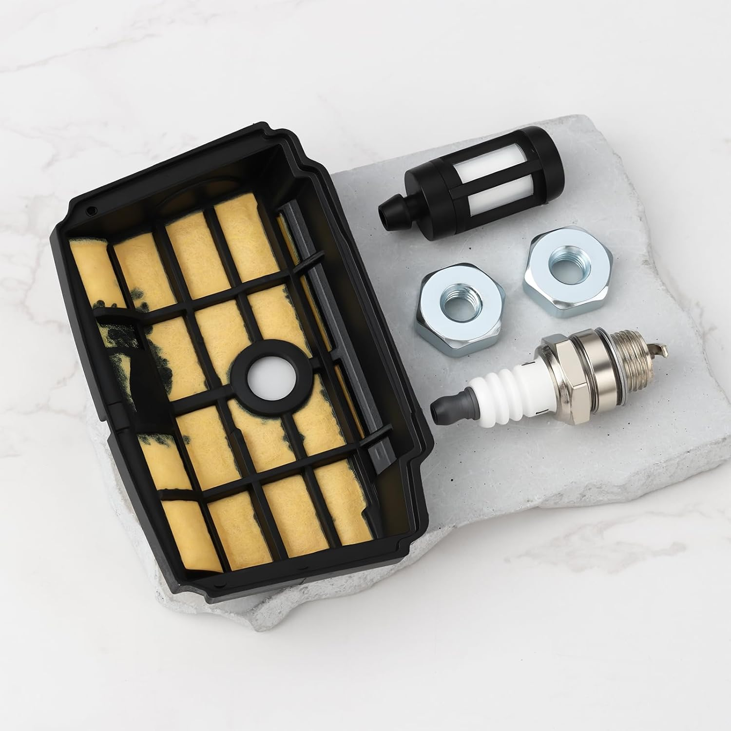 1Set Lawn Mower Repair Kit 1137-120-1600 Compatible with Stihl MS192T MS192TC image number 2